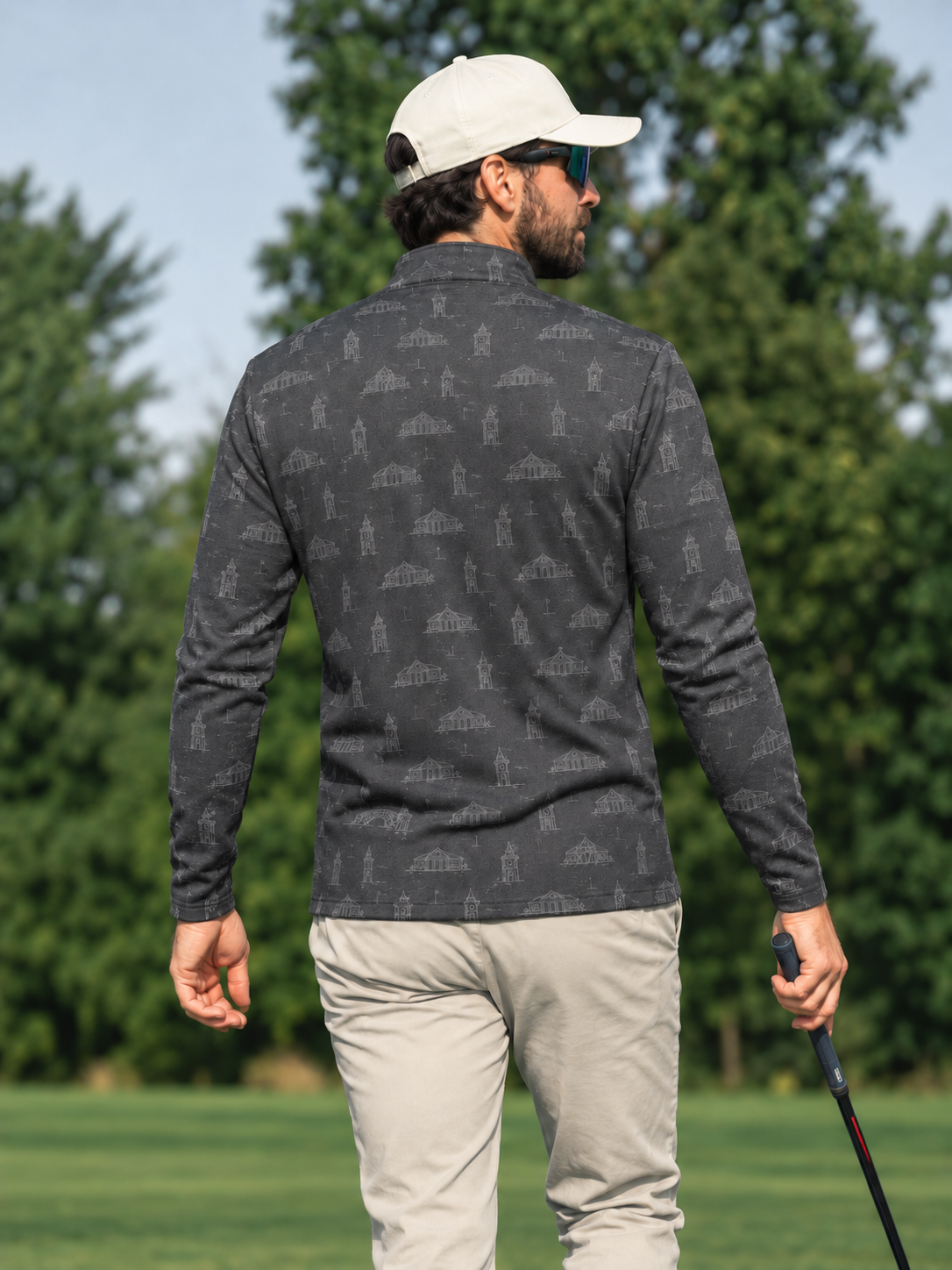 Heritage Golf Quarter-Zip Pullover