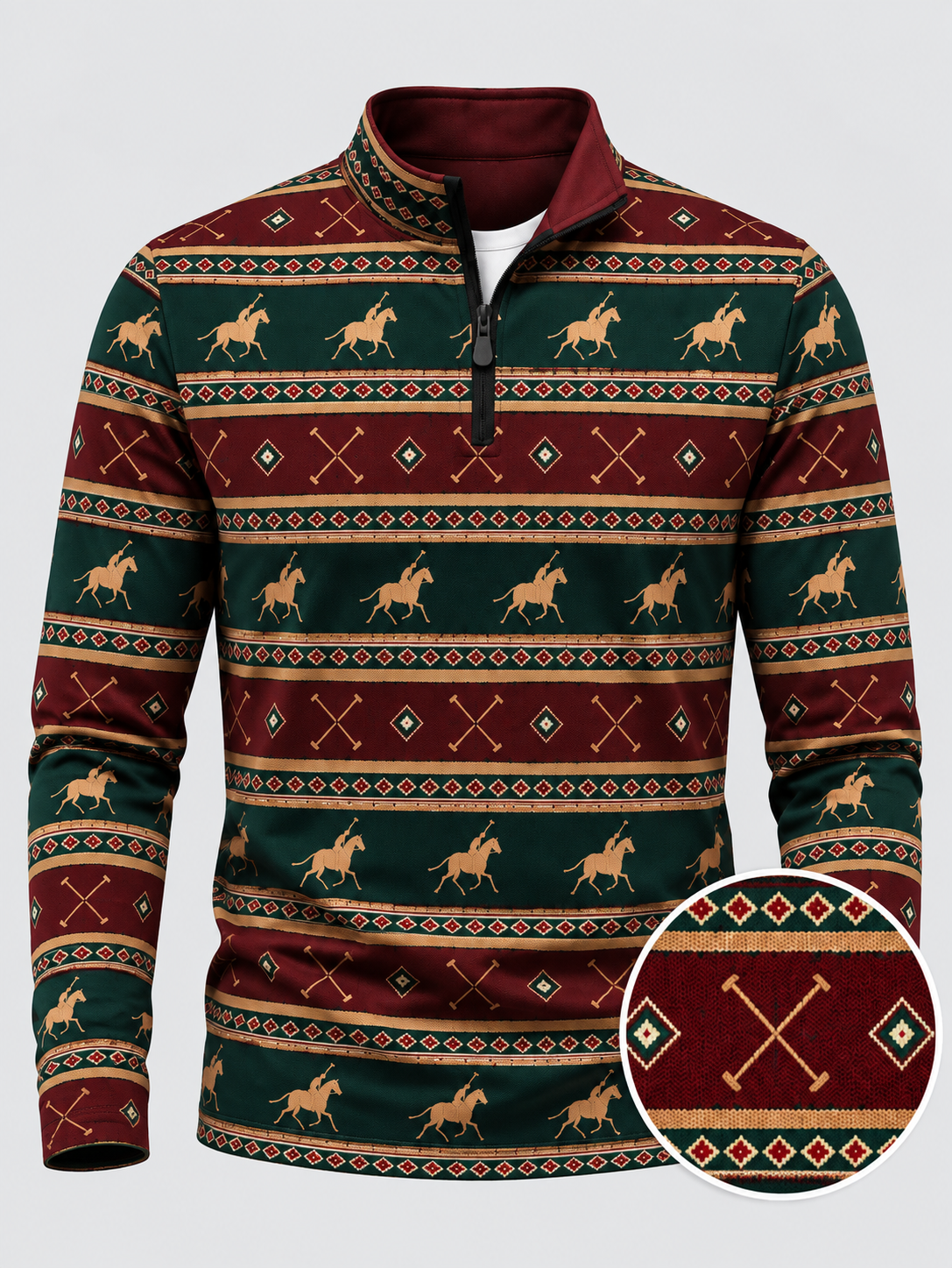 Polo Club Performance Quarter-Zip Pullover