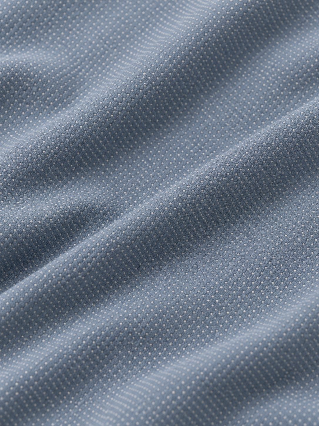 Blue Microdot Golf Quarter-Zip Pullover