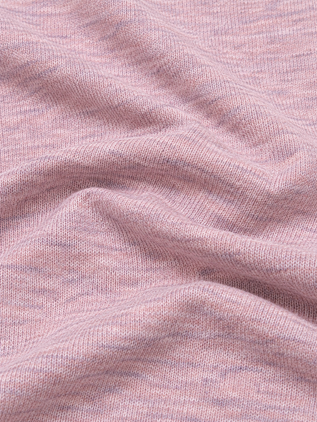 Pink Textured Performance Golf Quarter-Zip Pullover
