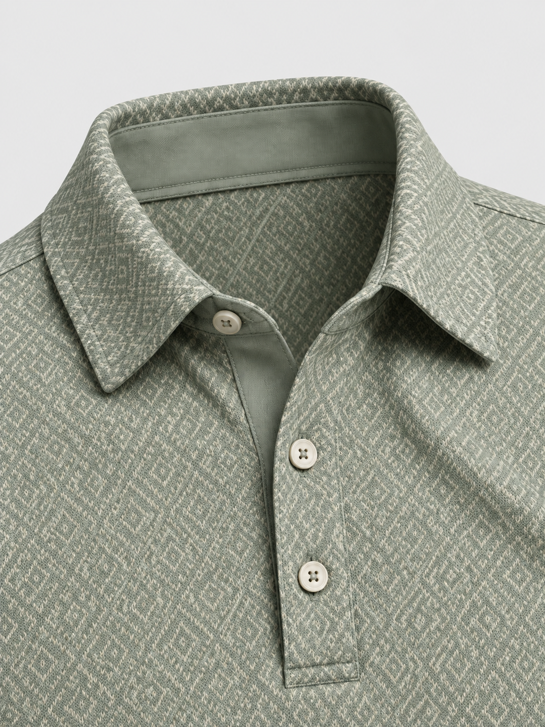 Sage Diamond Performance Golf Polo