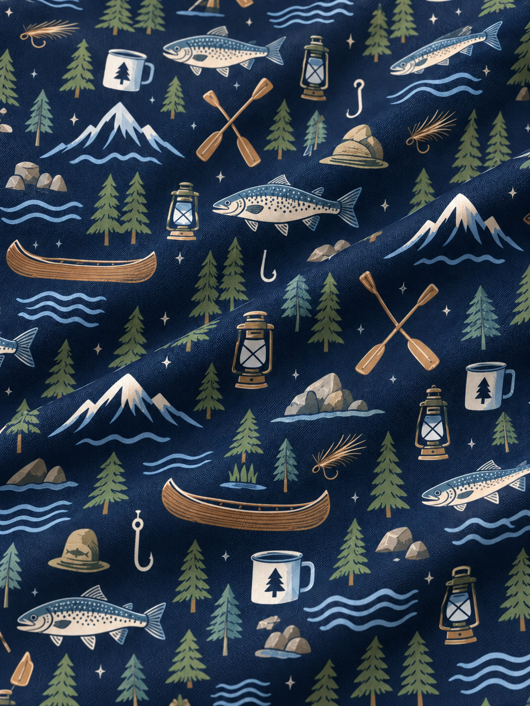 Lake & Pine Fishing Quarter-Zip Pullover