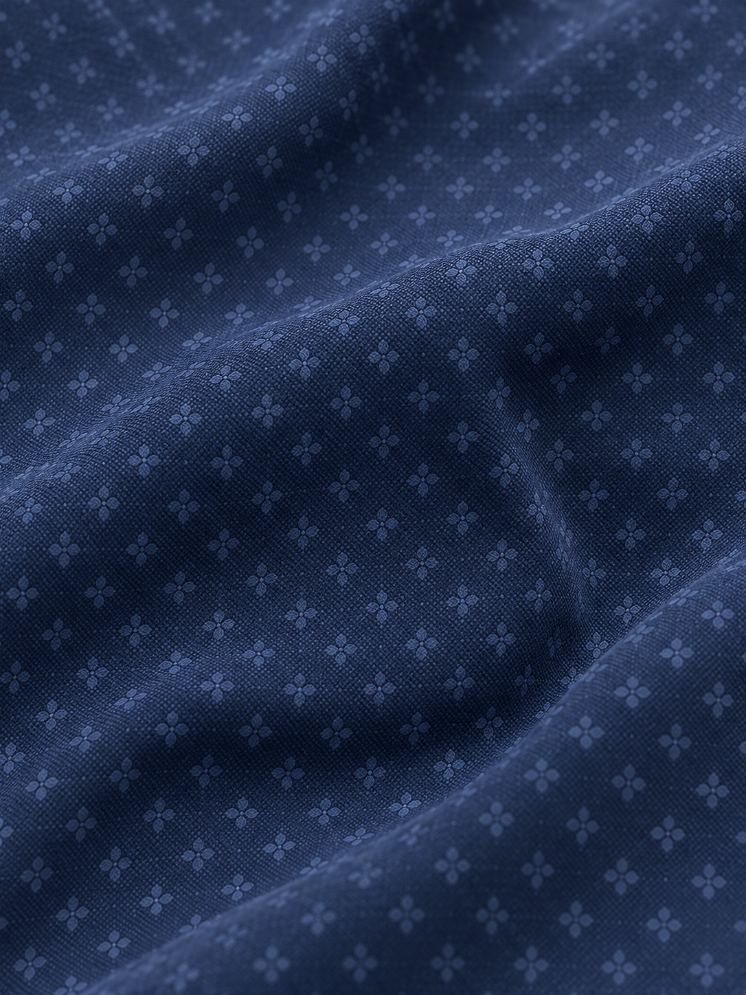 Midnight Microprint Performance Golf Polo