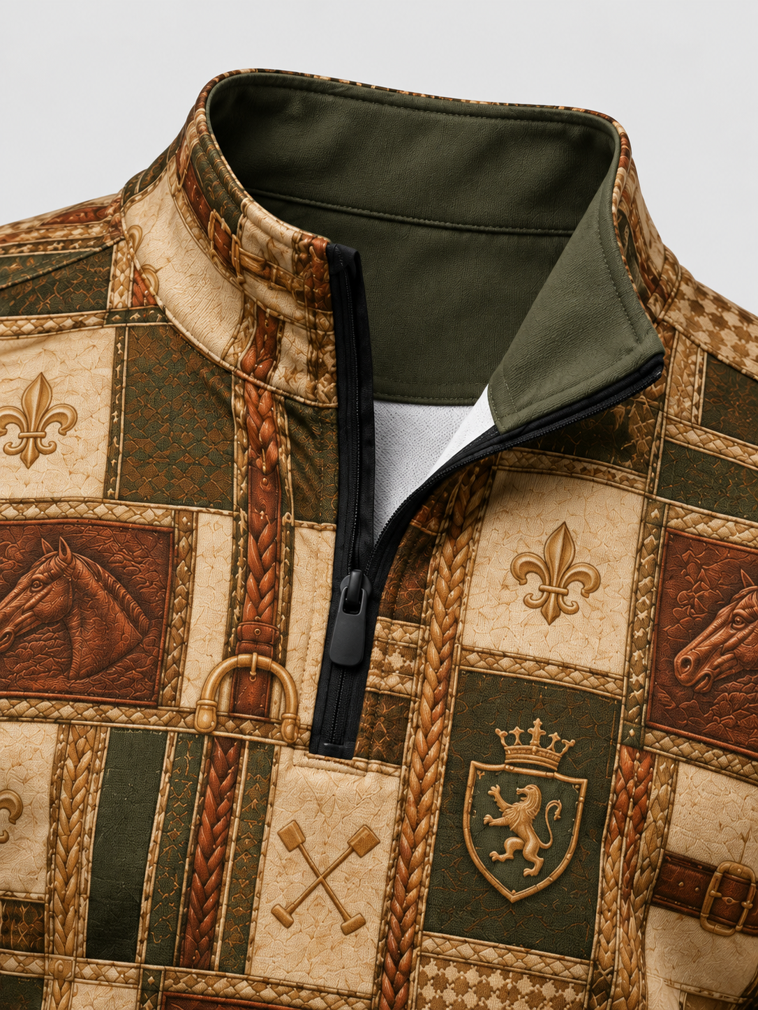 Equestrian Club Performance Quarter-Zip Pullover