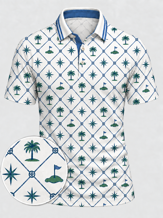 Palm Compass Performance Golf Polo