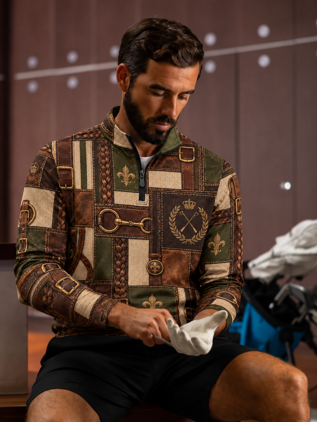 Heritage Tack Performance Quarter-Zip Pullover