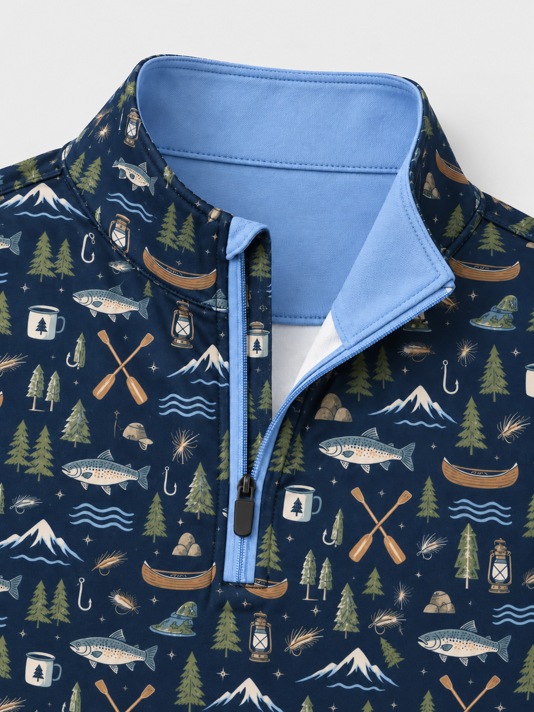 Lake & Pine Fishing Quarter-Zip Pullover