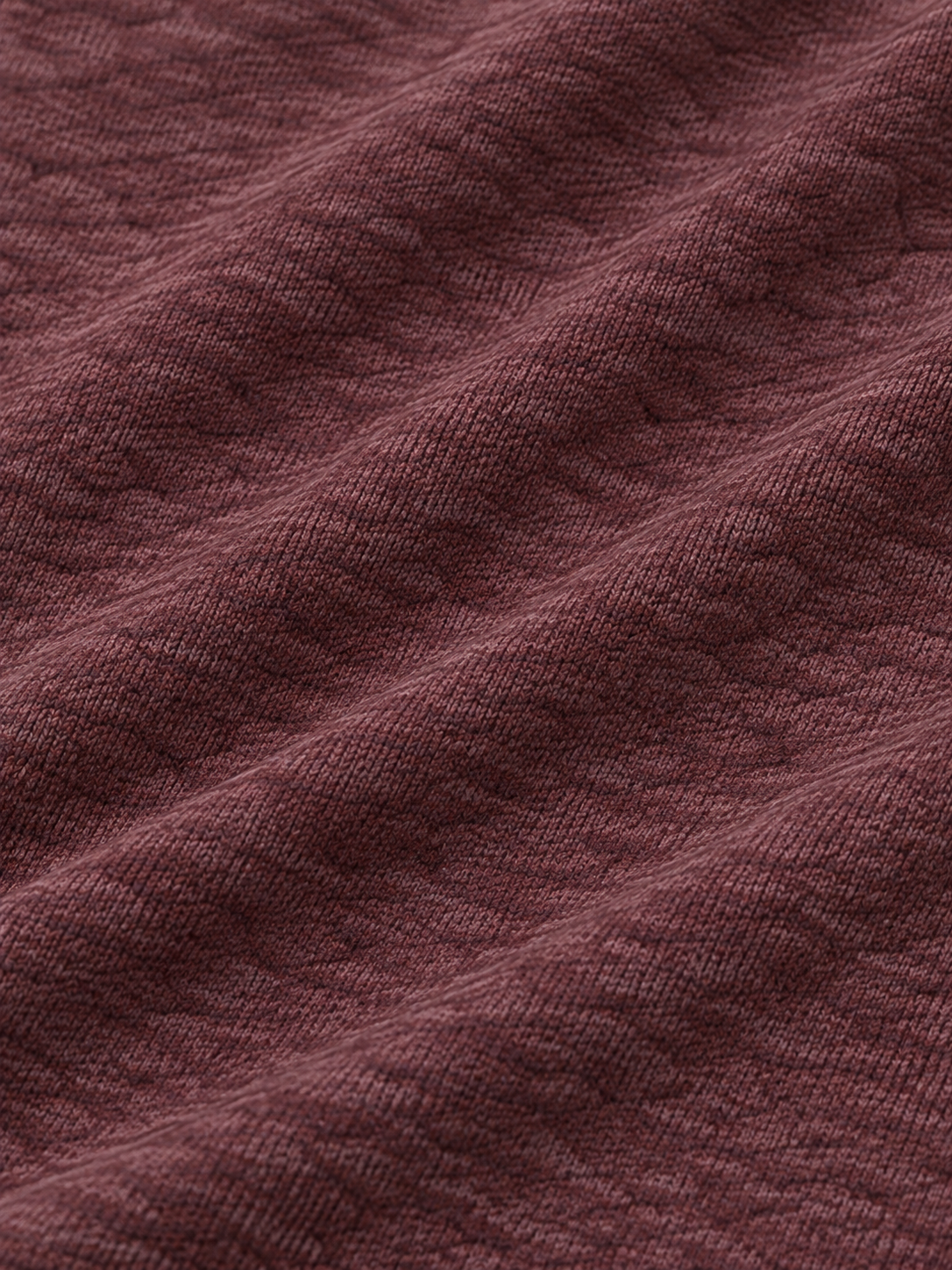 Wine Heather Golf Quarter-Zip Pullover
