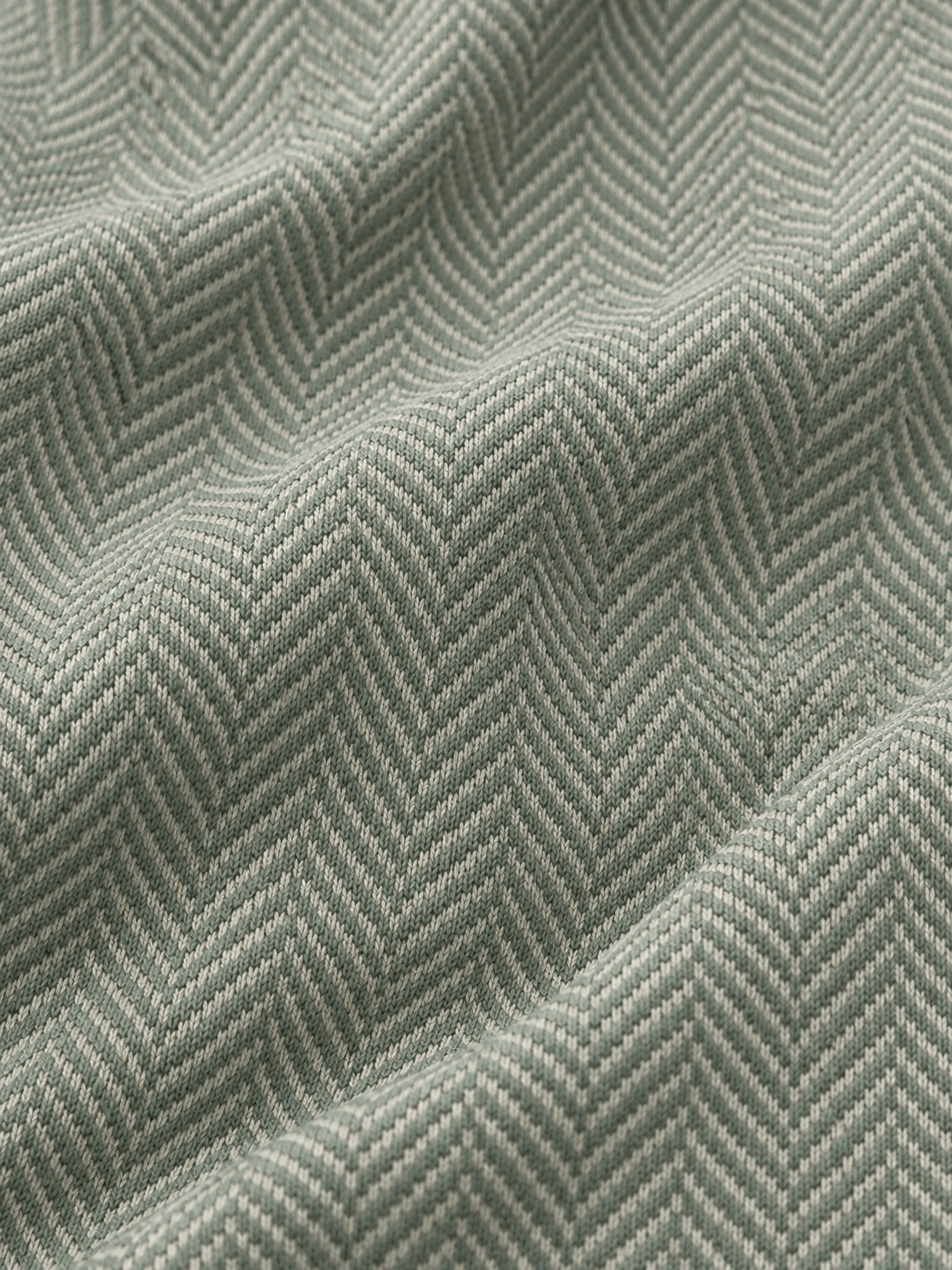 Sage Chevron Performance Golf Polo