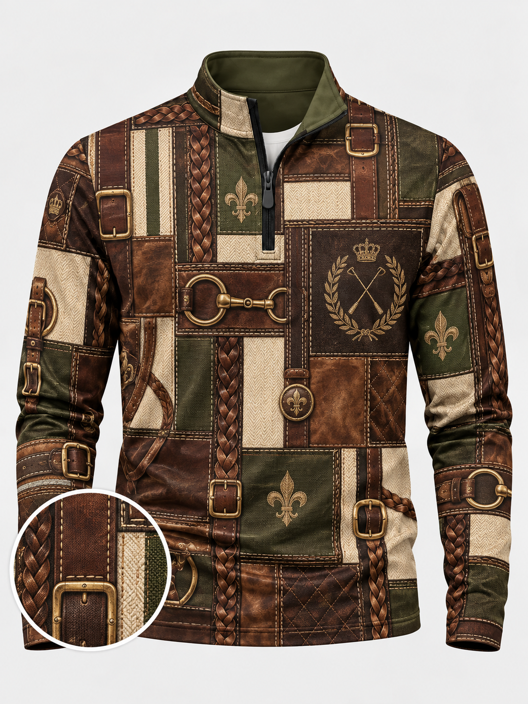 Heritage Tack Performance Quarter-Zip Pullover