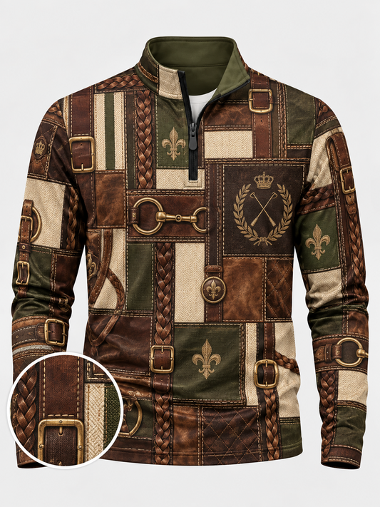 Heritage Tack Performance Quarter-Zip Pullover