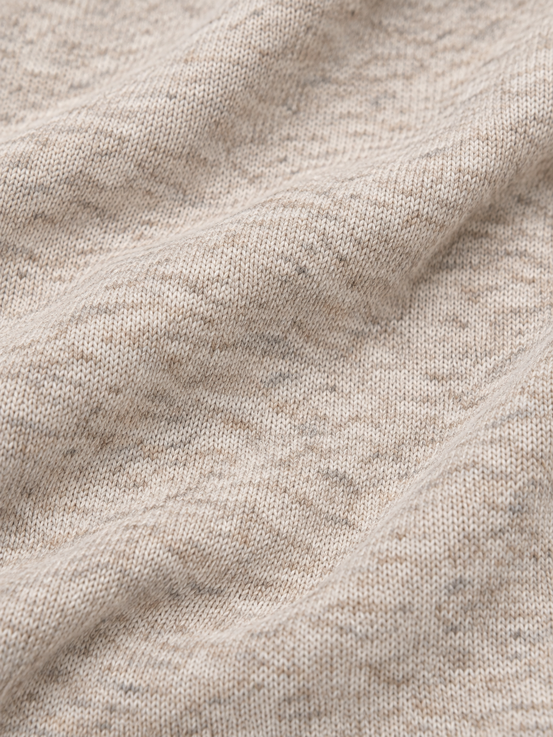 Oatmeal Heather Performance Golf Polo
