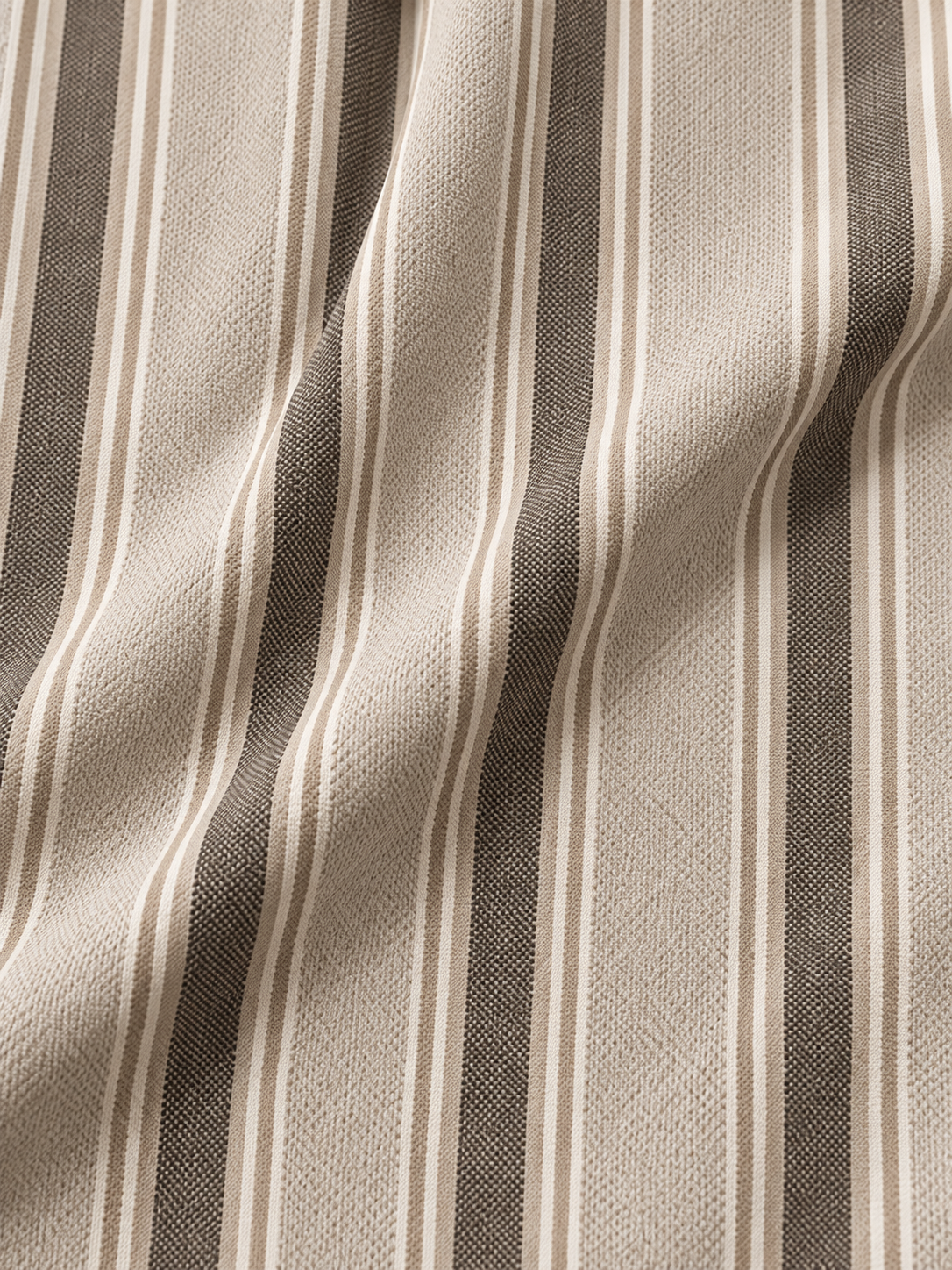 Sandstone Stripe Quarter-Zip Pullover