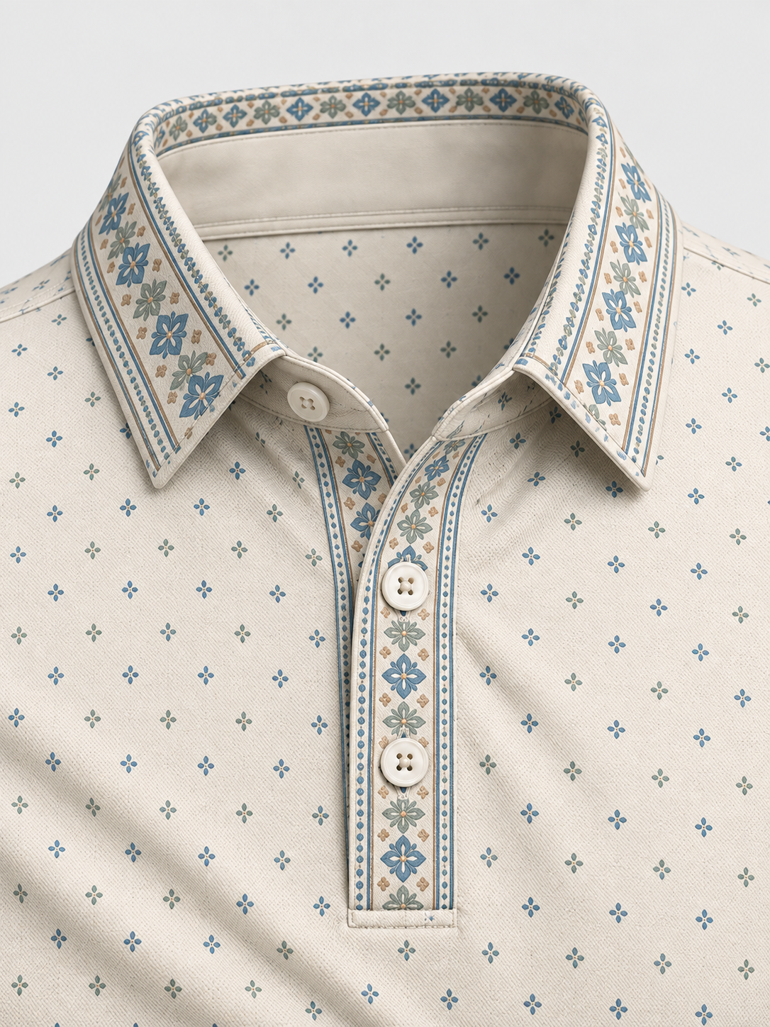Heritage Tile Performance Golf Polo